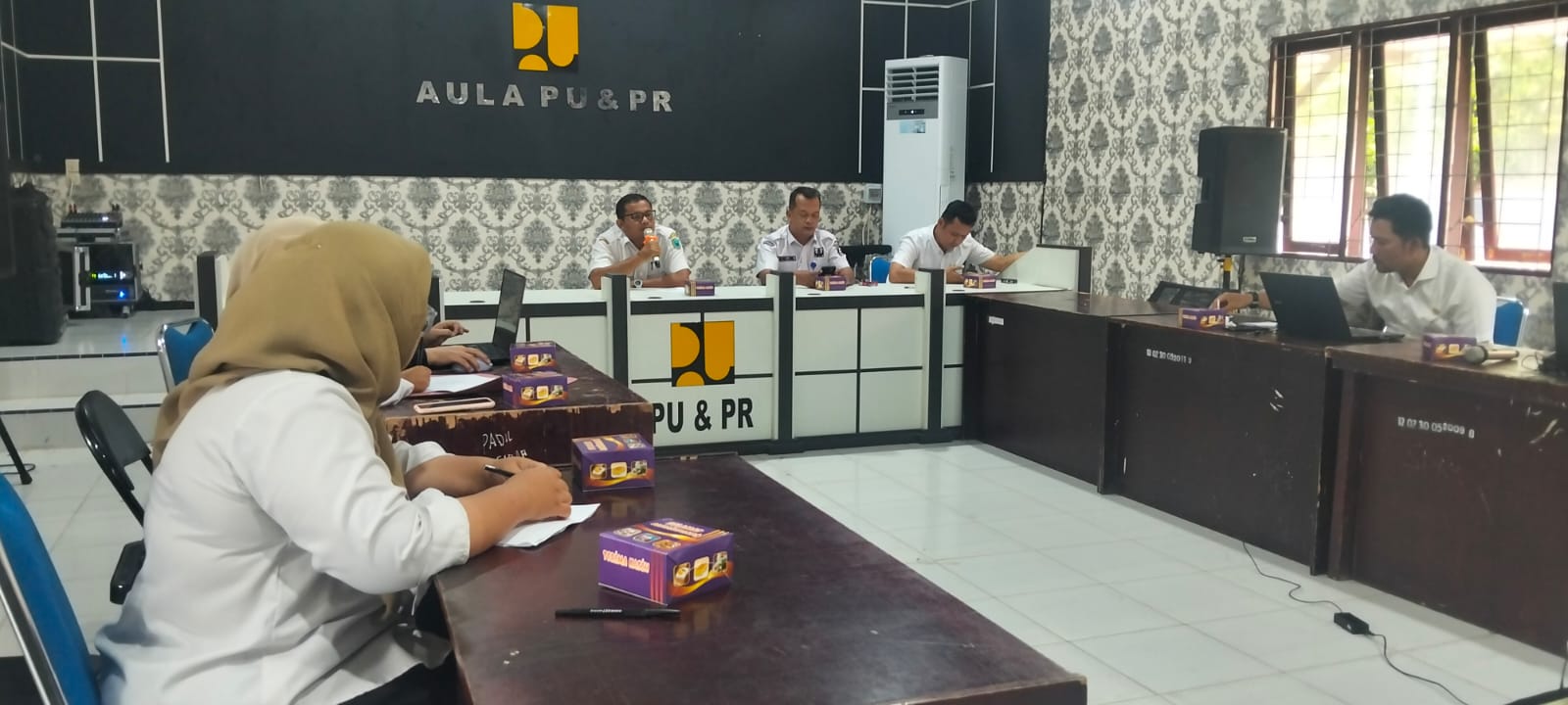 OPTIMALKAN KETERBUKAAN INFORMASI SPASIAL, DINAS PUTR PALUTA GELAR RAPAT PENGELOLA WEBSITE SIMTARU
